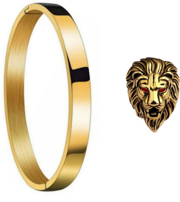 house of common Brass Gold-plated Gold Jewellery Set(Pack of 2)