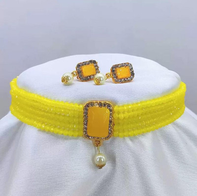 jatin imitation Metal Gold-plated Yellow Jewellery Set(Pack of 3)
