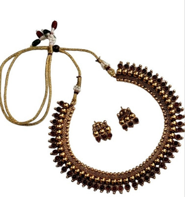 glmvla Metal Multicolor Jewellery Set(Pack of 3)