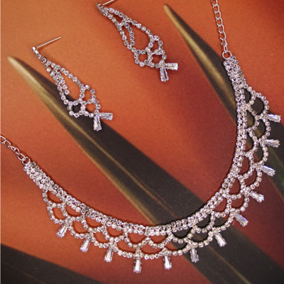 swarna swarup Alloy Sterling Silver White Jewellery Set(Pack of 1)