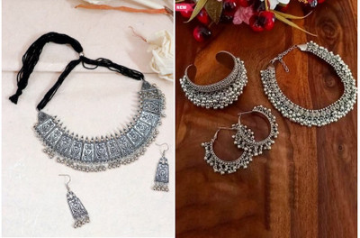 JMBW INTERNATIONAL Alloy Silver Jewellery Set(Pack of 1)