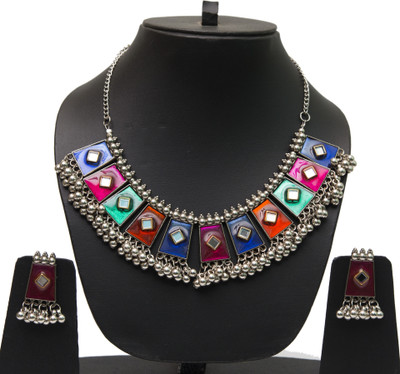 Creative Frogs Alloy Sterling Silver Multicolor Jewellery Set(Pack of 1)