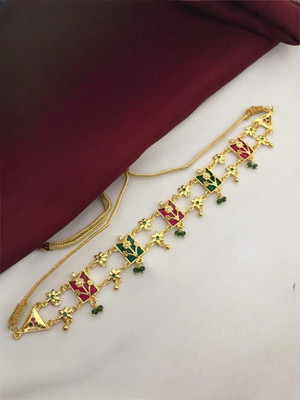 Primectrla Fab Brass Gold-plated Multicolor Jewellery Set(Pack of 3)