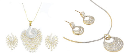 Velvet Jewelz Alloy Multicolor Jewellery Set(Pack of 2)