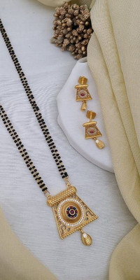SHIVAY FASHION HUB Alloy Gold-plated Gold Jewellery Set(Pack of 1)