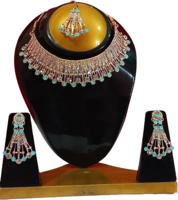 Charming fashion Alloy Rose Gold Jewellery Set(Pack of 4)