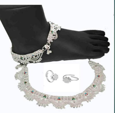 Qrown Alloy Multicolor Jewellery Set(Pack of 1)