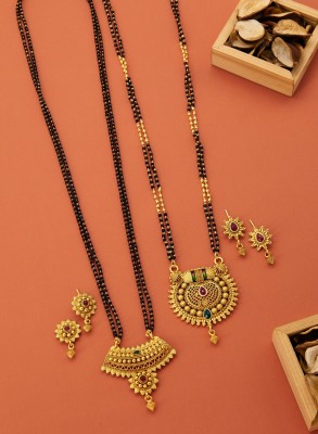 PARTICIAO COMBO MANGALSUTRA FOR WOMEN Alloy Mangalsutra