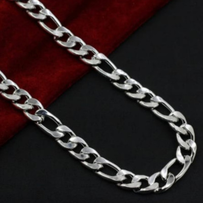 MAATRCHAAYA Stylish Chains set 999 Silver Plated Alloy Chain Set