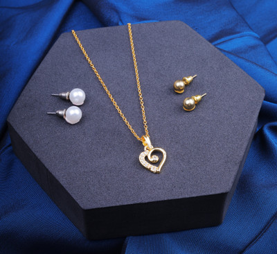 BOGHRA SALES Alloy Gold-plated Gold Jewellery Set(Pack of 1)