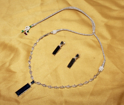 Uniquedezines Copper Silver Black Jewellery Set(Pack of 3)