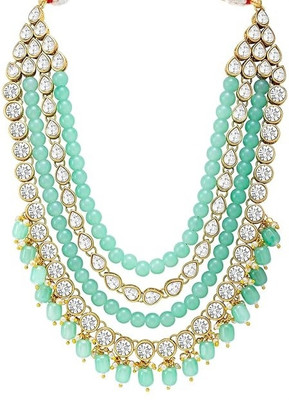 catalyst venture 504 LION GREEN MEN Mother of Pearl Gold-plated Plated Mother of Pearl Necklace