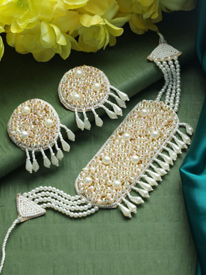 ANOUK Alloy Silver Jewellery Set(Pack of 1)