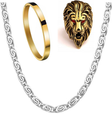 Vipunj Brass Gold-plated Multicolor Jewellery Set(Pack of 3)