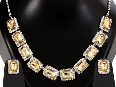 YASH ENTERPRISE Brass Gold-plated Gold Jewellery Set(Pack of 1)