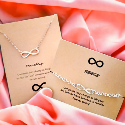 AVR JEWELS Alloy Multicolor Jewellery Set(Pack of 2)