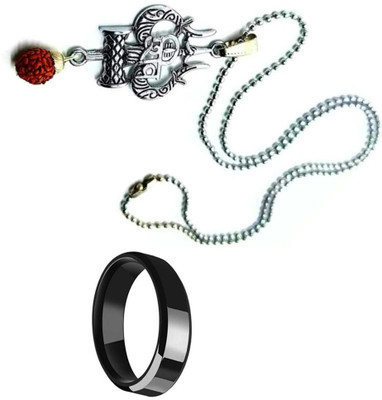 KINGSTYLEIMPEX Stainless Steel Sterling Silver Silver Jewellery Set(Pack of 3)
