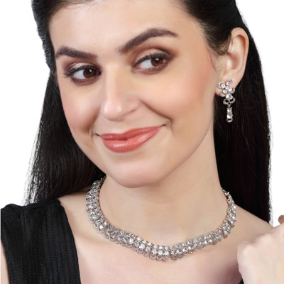 ANOUK Brass Silver Silver Jewellery Set(Pack of 3)