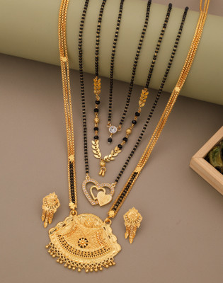 TheSanga Brass Gold-plated Multicolor Jewellery Set(Pack of 1)