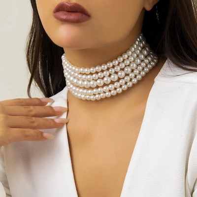 ISLANA Mother of Pearl White Jewellery Set(Pack of 1)