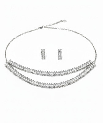 MYRUH Alloy Silver Silver Jewellery Set(Pack of 1)