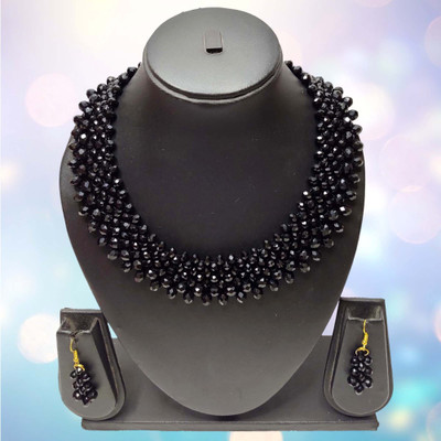 UTTARAI Alloy Black Jewellery Set(Pack of 3)