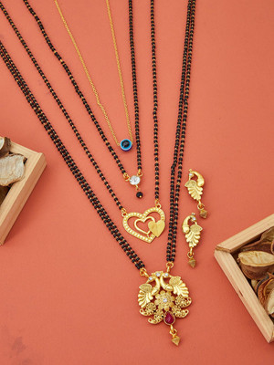 ANOUK Brass Gold-plated Multicolor Jewellery Set(Pack of 1)