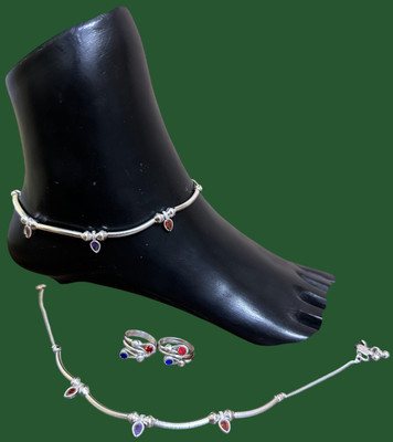 BHORIWAL Alloy Silver Jewellery Set(Pack of 1)