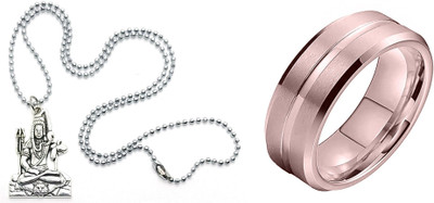 KINGSTYLEIMPEX Dori, Alloy Black, Pink Jewellery Set(Pack of 1)