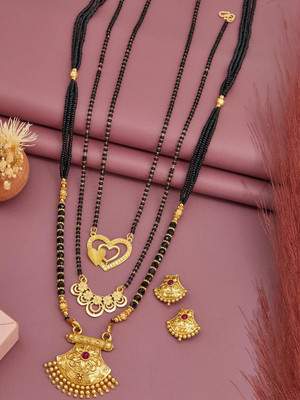 ANOUK Brass Gold-plated Multicolor Jewellery Set(Pack of 1)