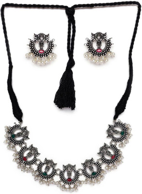 ANOUK Alloy Silver Jewellery Set(Pack of 1)