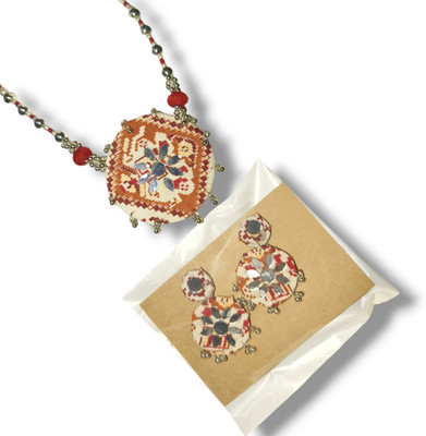 DIPRIYA GALLERY Fabric Multicolor Jewellery Set(Pack of 1)