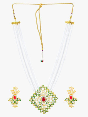 CARDINAL Alloy Gold-plated Multicolor Jewellery Set(Pack of 1)