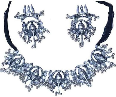 house of common Alloy Silver Jewellery Set(Pack of 1)