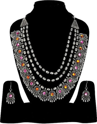 Mystory Alloy Multicolor Jewellery Set(Pack of 1)