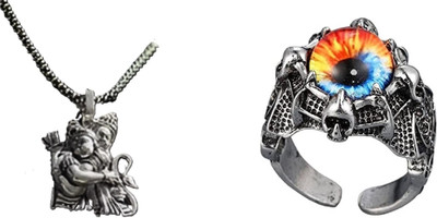 ruby collection Alloy Silver, Multicolor Jewellery Set(Pack of 2)