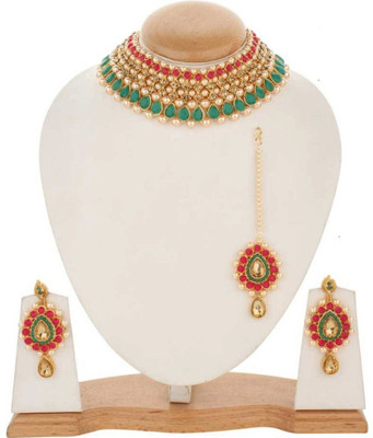 Lathar Alloy Multicolor Jewellery Set(Pack of 1)
