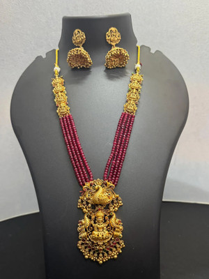 Rangrozo Jewellery Brass, Alloy Gold-plated Gold Jewellery Set(Pack of 1)