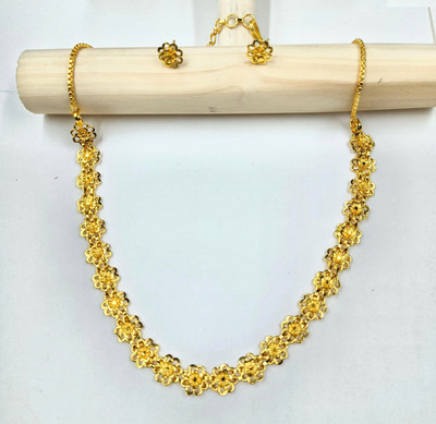 SHREE MAULI CREATION Alloy Gold Jewellery Set(Pack of 3)