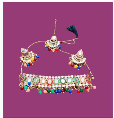 Mystory Alloy Multicolor Jewellery Set(Pack of 1)