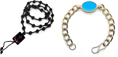 KINGSTYLEIMPEX Dori, Alloy Black, Silver Jewellery Set(Pack of 1)