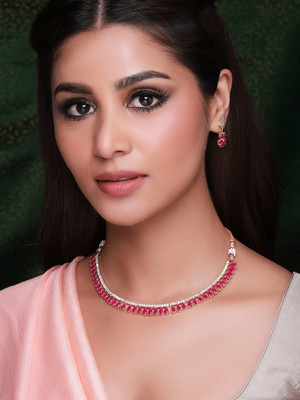 Shri Radhe Fashion House Alloy Multicolor Jewellery Set(Pack of 2)