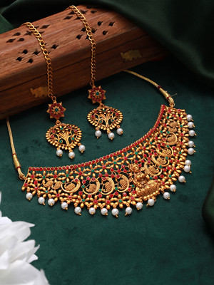 ANOUK Brass Gold-plated Gold Jewellery Set(Pack of 1)
