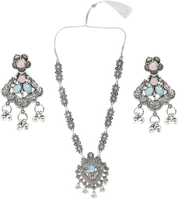 sunhari jewels Alloy Multicolor Jewellery Set(Pack of 1)