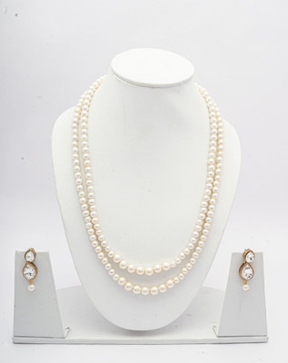 VIPY HANGER Alloy White Jewellery Set(Pack of 1)