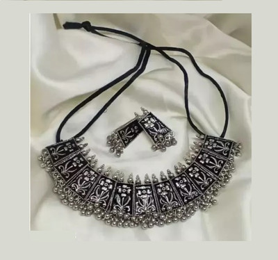 Samridhi DC Alloy Silver Jewellery Set(Pack of 3)