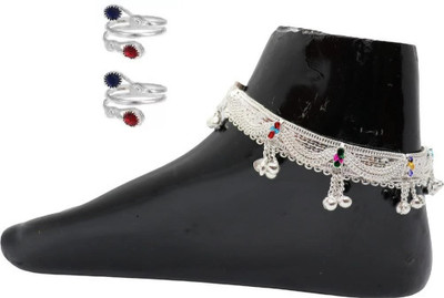 BHORIWAL Alloy Silver Silver Jewellery Set(Pack of 1)