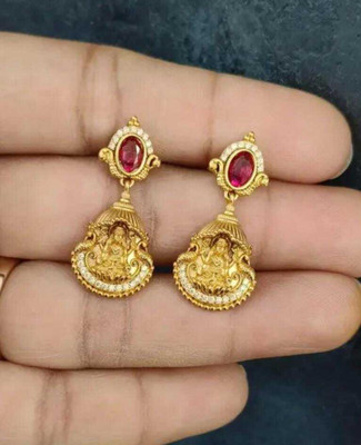 ROFARWORD One pair Beautiful earring for Women and Girl Cubic Zirconia Brass Stud Earring