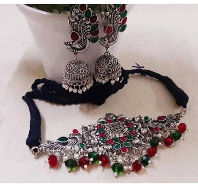 SRK Fashions Alloy Multicolor Jewellery Set(Pack of 1)