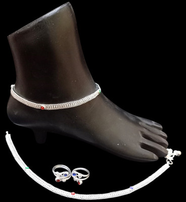 BhoriwalAndSons Alloy Silver Silver Jewellery Set(Pack of 1)